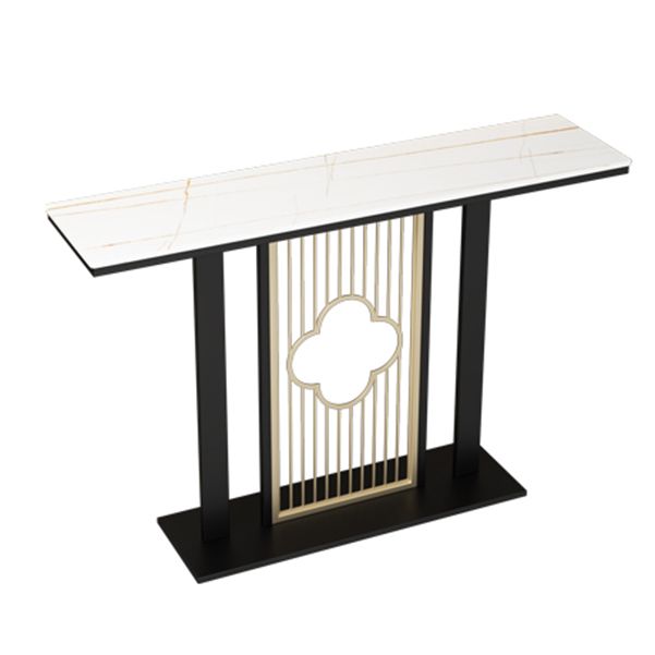Tabla de acento de consola contemporánea Tabla de sofá de consola rectangular