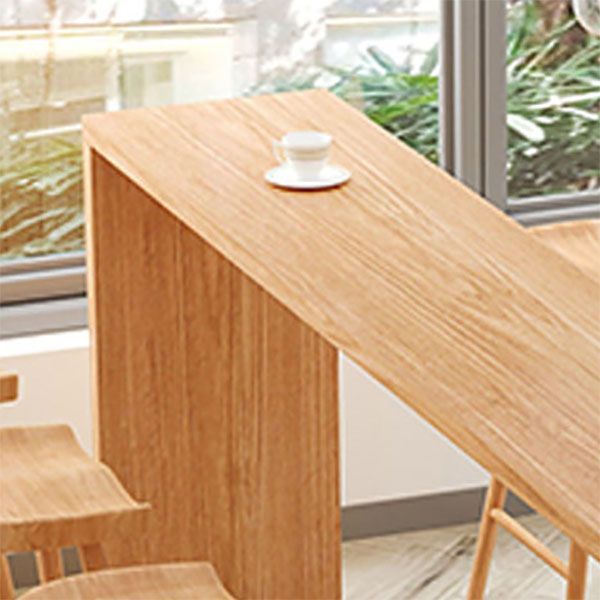 1/5/9 Pieces Luxurious Rectangular Pub Table Set Wooden Counter Table with Backless Stools Clearhalo 'Bar Furniture' 'furn' 'furn_home_bar_bar_sets' 'Furniture' 'Home Bars & Bar Sets' 'home_bar_bar_sets' 'Kitchen & Dining Furniture' 1200x1200_5e60a694-a56f-4fd7-9234-0c2b402b0568