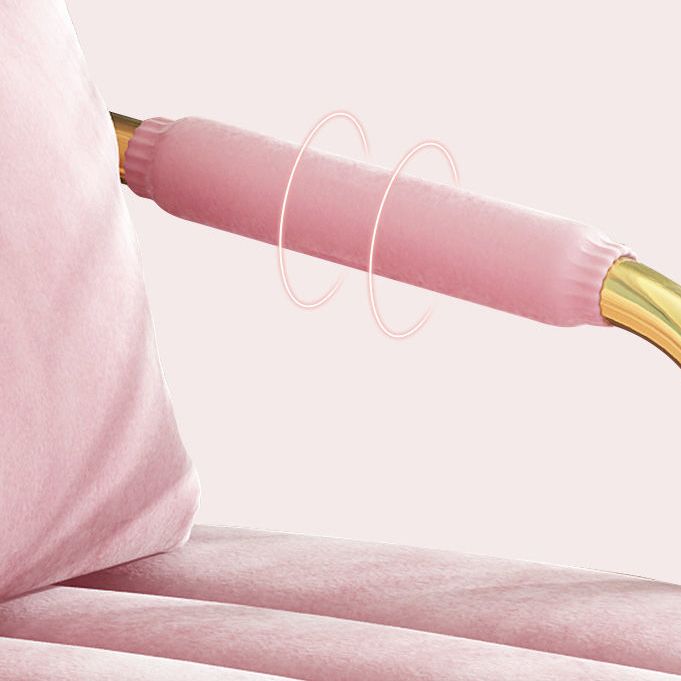 Contemporary Glam Sofa with Sewn Pillow Back and Golden Legs for Apartment Clearhalo 'Furniture' 'furniture_sofas' 'kitchen' 'kitchen_sofas' 'Living Room Furniture' 'Sofa' 'sofas' 1200x1200_5e68b3ff-ea20-4f5c-b86f-52763013ddf8