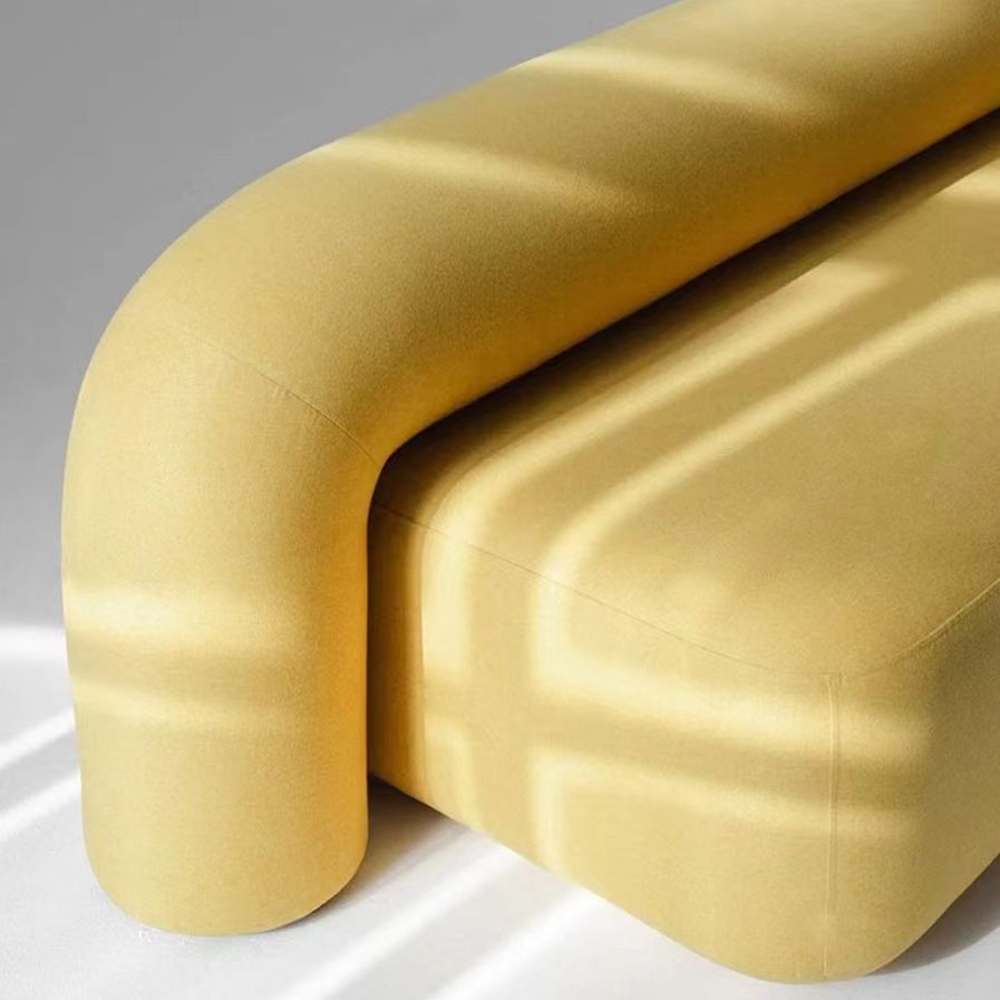 Modern Minimalist Velvet Sofa 2/3-Seater Armless Living Room Sofa Clearhalo 'furn' 'furn_sofas' 'Furniture' 'Living Room Furniture' 'Sofa' 'sofas' 1200x1200_5e6c2250-1054-4f5a-b549-768459527174