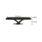 Sintered Stone Rectangle Dining Table Industrial Black Kitchen Table with Pedestal Base Clearhalo 'Dining Tables & Seating' 'Dining Tables' 'dining_table' 'furn' 'furn_dining_table' 'Furniture' 'furniture_dining_table' 'Kitchen & Dining Furniture' 'kitchen' 'kitchen_dining_table' 1200x1200_5e6e6f3c-ec1c-4c5a-8d5c-7eb2358514a0