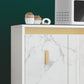 Scaffali sideboard in legno ingegnerizzato glam sideboard