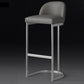 Glam Faux Leather Bar Stool Footrest Counter-height Stool for Dining Room Clearhalo 'Bar Furniture' 'Bar Stools' 'bar_stools' 'furn' 'furn_bar_stools' 'Furniture' 'Kitchen & Dining Furniture' 1200x1200_5e7086d1-0407-438f-ba19-db76b8743b78