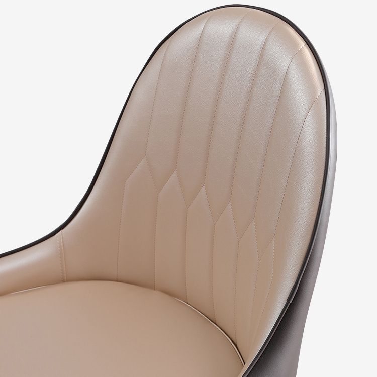 Scandinavian Indoor Arm Chair Upholstered Parsons Wood Dining Room Chair (Set of 2) Clearhalo ' kitchen&dining_furn' 'Dining Chairs' 'Dining Tables & Seating' 'dining_chair' 'furn' 'furn_dining_chair' 'Furniture' 'furniture_dining_chair' 'Kitchen & Dining Furniture' 'kitchen' 1200x1200_5e7106bc-9f61-4707-bfed-633bc451461e