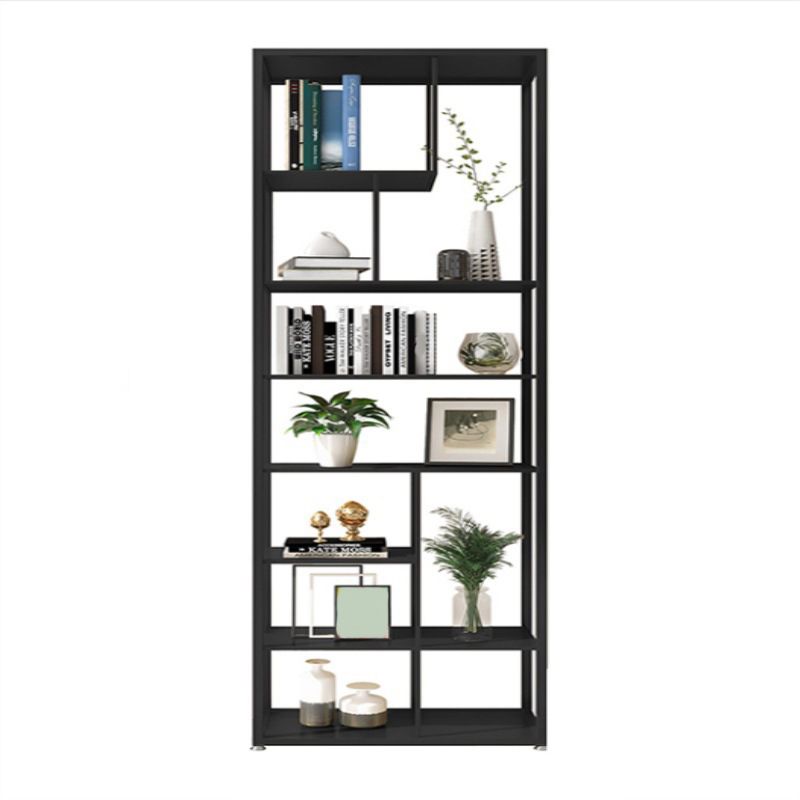 Geometric Metal Shelf Bookcase Glam Vertical Open Book Shelf Clearhalo 'Bookcases' 'furn' 'furn_bookcases' 'Furniture' 'Office Furniture' 1200x1200_5e718256-ea4d-45c8-aad2-bfdda540c80b