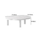 White Coffee Table Nordic Style Coffee Table for Living Room