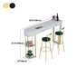 Living Room Pub Bar Table Contemporary Sled Storage Counter Wine Table Clearhalo 'Bar Furniture' 'Bar Tables' 'bar_tables' 'Furniture' 'furniture_bar_tables' 'Kitchen & Dining Furniture' 'kitchen&dining_furn' 'kitchen' 1200x1200_5e729127-38cb-489b-b2ba-81dddef7dd2b
