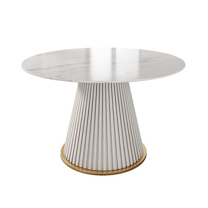 Traditional Luxury Dining Table Round Sintered Stone Pedestal Dining Table Clearhalo ' dining_table' 'Dining Tables & Seating' 'Dining Tables' 'furn' 'furn_dining_table' 'Furniture' 'furniture_dining_table' 'Kitchen & Dining Furniture' 'kitchen&dining_furn' 'kitchen' 'kitchen_dining_table' 1200x1200_5e73cb02-e524-4eb9-8347-265494cdcf53