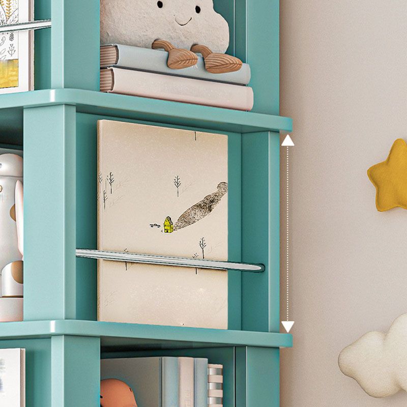 Engineered Wood Standard Bookcase Closed Back Scandinavian Bookshelf Clearhalo 'Bookcases' 'furn' 'furn_bookcases' 'Furniture' 'Office Furniture' 1200x1200_5e760f7f-7fdd-4de1-a8d8-133d759943b3