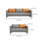 Leather Grey Sofa Stationary Square Arm Seating for Living Room Clearhalo 'furn' 'furn_sofas' 'Furniture' 'Living Room Furniture' 'Sofa' 'sofas' 1200x1200_5e764720-f104-4775-94aa-bc9127f35b77