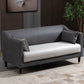 Stain Resistant Standard Sofa Pillows Included Settee with Metal Legs Clearhalo 'furn' 'furn_sofas' 'Furniture' 'Living Room Furniture' 'Sofa' 'sofas' 1200x1200_5e793951-e0d0-465a-98f0-466708b1b427