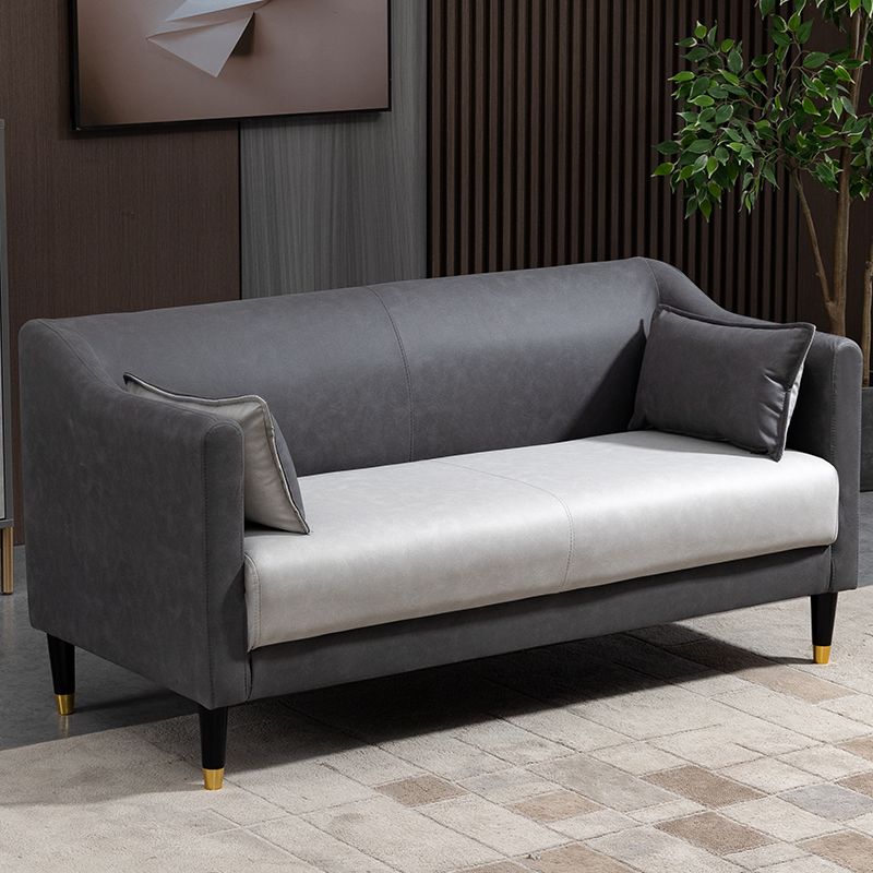 Stain Resistant Standard Sofa Pillows Included Settee with Metal Legs Clearhalo 'furn' 'furn_sofas' 'Furniture' 'Living Room Furniture' 'Sofa' 'sofas' 1200x1200_5e793951-e0d0-465a-98f0-466708b1b427