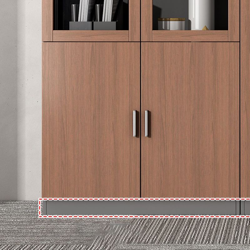 Babyet Babyet Madera y vidrio Estantes de almacenamiento vertical de archivos contemporáneos