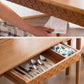 Simplicity Rectangle 4-foot Home Furniture Solid Wood Dining Table with Drawer Clearhalo ' dining_table' 'Dining Tables & Seating' 'Dining Tables' 'furn' 'furn_dining_table' 'Furniture' 'furniture_dining_table' 'Kitchen & Dining Furniture' 'kitchen&dining_furn' 'kitchen' 'kitchen_dining_table' 1200x1200_5e7cba2f-60ac-435e-888a-38054e577193