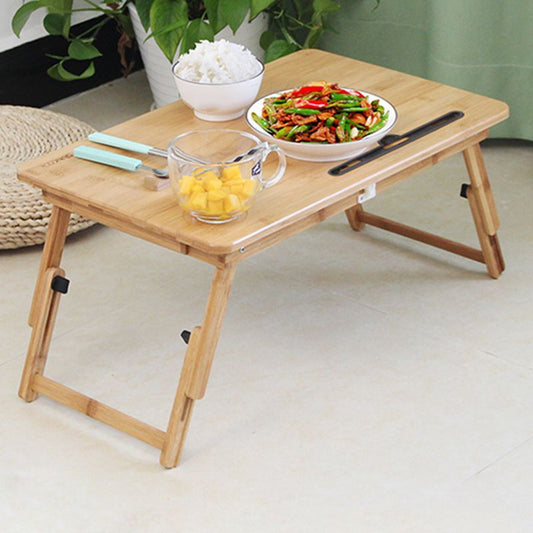 Forme rectangulaire Bureau de bureau moderne bureau de tâche en bois avec 2 lames pour la maison