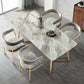 Nordic 1/5 Pieces Dining Set Rectangle Stone Dining Table for Dining Room Clearhalo 'Dining Room Sets' 'Dining Tables & Seating' 'dining_room_set' 'furn' 'furn_dining_room_set' 'Furniture' 'Kitchen & Dining Furniture' 1200x1200_5e7ed320-5c0d-4933-a98b-253820666c30