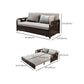 Métal contemporain Futon Sleeper Sofa Back Futon and Mattret