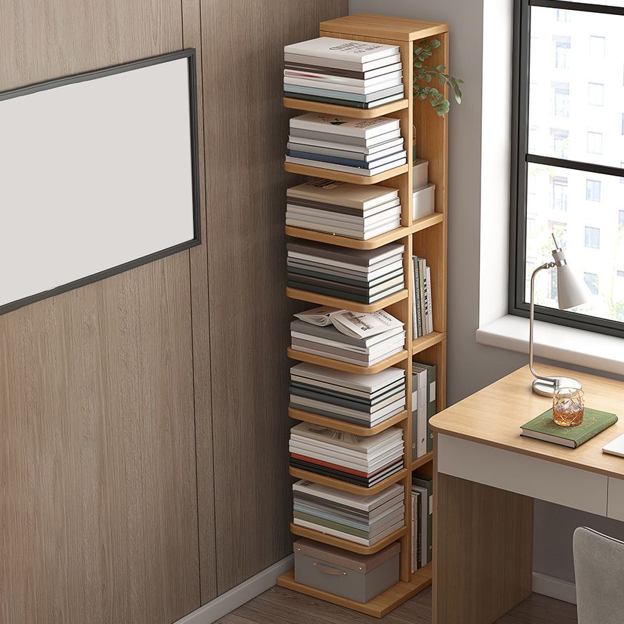 あらゆる部屋のためのモダンな製造されたウッドエタゲレオープンブックシェルフ