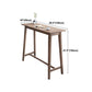 Industrial Style Natural Wood Bar Table Rectangle Top Indoor 41.34"H Bistro Table Clearhalo 'Bar Furniture' 'Bar Tables' 'bar_tables' 'furn' 'furn_bar_tables' 'Furniture' 'furniture_bar_tables' 'Kitchen & Dining Furniture' 'kitchen&dining_furn' 'kitchen' 1200x1200_5e889594-e042-41ed-9b42-988b8a17c091