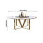 Glam White Marble Dining Table Standard Round Shape Dining Table for Kitchen Clearhalo ' dining_table' 'Dining Tables & Seating' 'Dining Tables' 'furn' 'furn_dining_table' 'Furniture' 'furniture_dining_table' 'Kitchen & Dining Furniture' 'kitchen&dining_furn' 'kitchen' 'kitchen_dining_table' 1200x1200_5e8904d6-ef8b-4ecc-9cb2-f8e8486b6681