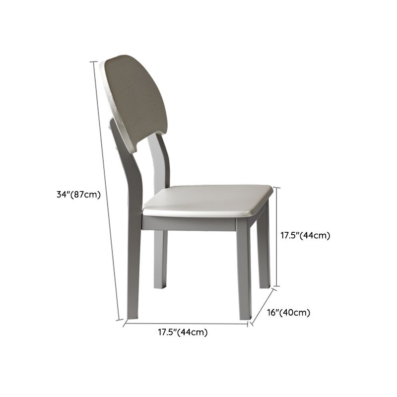 1/5/7/9 Pieces White Stainless Steel Top Dining Set for Home