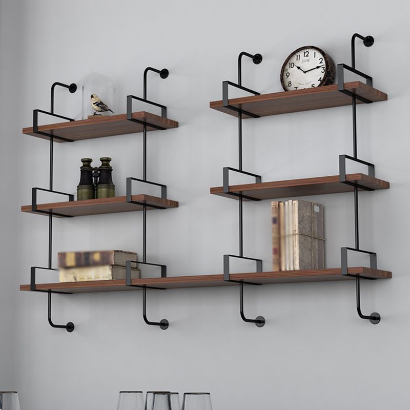 Wall Mounted Bookcase Shelf Industrial Rectangular Shelves for Study Room Clearhalo 'Bookcases' 'furn' 'furn_bookcases' 'Furniture' 'furniture_bookcases' 'kitchen' 'kitchen_bookcases' 'Living Room Furniture' 'Office Furniture' 1200x1200_5e8cdcd2-f446-465b-8b60-f015d19dffc9