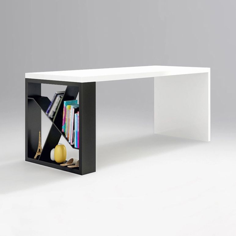 Rectangle Solid Wood Dining Table for Restaurant Modern Table with Double Pedestal Clearhalo ' dining_table' 'Dining Tables & Seating' 'Dining Tables' 'furn' 'furn_dining_table' 'Furniture' 'furniture_dining_table' 'Kitchen & Dining Furniture' 'kitchen&dining_furn' 'kitchen' 'kitchen_dining_table' 1200x1200_5e8d2470-60a0-4594-b55d-5226b40b6996