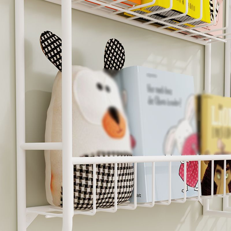 Modern Metal Floating Bookcase Wall Mounted Bookshelf for Home Clearhalo 'Bookcases' 'furn' 'furn_bookcases' 'Furniture' 'furniture_bookcases' 'kitchen' 'kitchen_bookcases' 'Living Room Furniture' 'Office Furniture' 1200x1200_5e90a60a-6bfd-4494-b5a9-b440651679fa