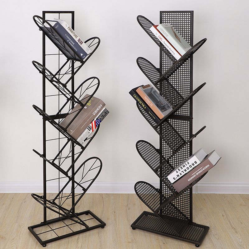 Industrial Geometric Bookcase Metal Book Shelf for Home Office Clearhalo 'Bookcases' 'furn' 'furn_bookcases' 'Furniture' 'furniture_bookcases' 'kitchen' 'kitchen_bookcases' 'Living Room Furniture' 'Office Furniture' 1200x1200_5e91aa78-66ed-4610-912f-56ddd729e008