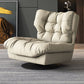 Tufted Microsuede Wingback Recliner 42" Wide Swivel Base Recliner Chair Clearhalo 'Chairs & Seating' 'furn' 'furn_recliners' 'Furniture' 'Living Room Furniture' 'Recliners' 1200x1200_5e91ebfa-e1e6-465e-a55c-bfbc1b7766bb