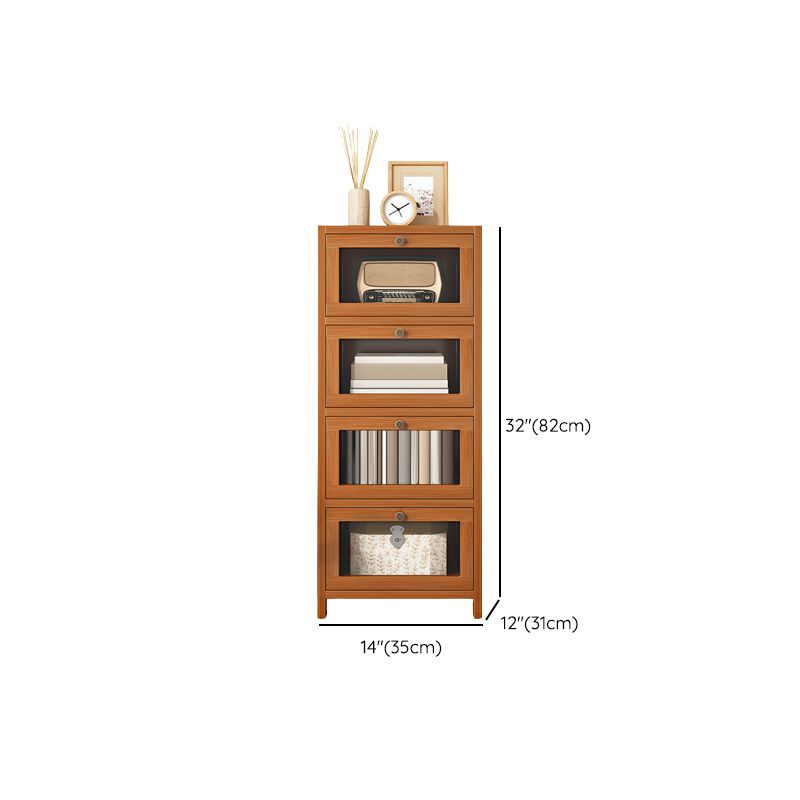 Modern Rectangle Accent Cabinet Glass Scratch Resistant Storage Cabinet Clearhalo 'Cabinets & Chests' 'cabinets_chests' 'furn' 'furn_cabinets_chests' 'Furniture' 'Living Room Furniture' 1200x1200_5e924922-9e2d-487a-a157-4885f77622ab