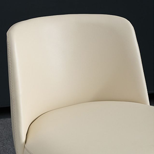 Industrial Style Upholstered Armless Dining Chairs Solid Back Dining Chairs (Set of 2) Clearhalo ' kitchen&dining_furn' 'Dining Chairs' 'Dining Tables & Seating' 'dining_chair' 'furn' 'furn_dining_chair' 'Furniture' 'furniture_dining_chair' 'Kitchen & Dining Furniture' 'kitchen' 1200x1200_5e96ccc1-9cfc-4fcb-bbdf-8e939e2a9a62