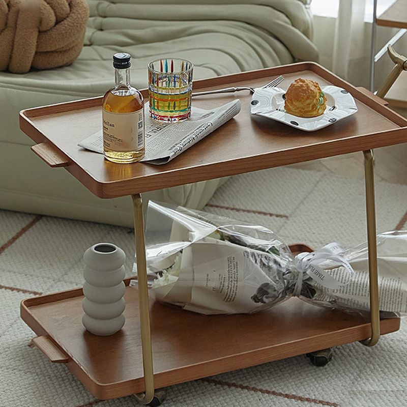 20.47" Tall Tray Top Side Accent Table Solid Wood End Slide Table Clearhalo 'Coffee & Accent Tables' 'End & Side Tables' 'end_side_tables' 'furn' 'furn_end_side_tables' 'Furniture' 'Living Room Furniture' 1200x1200_5e97bd26-739c-4775-b6db-3add3cf95c68