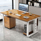 Modern Style Rectangular Shaped Office Writing Desk Wood in Brown Clearhalo 'furn' 'furn_office_desk' 'Furniture' 'Office Desks' 'Office Furniture' 'office_desk' 1200x1200_5e99df42-7e42-4cc6-b610-0ec4d9f689c5