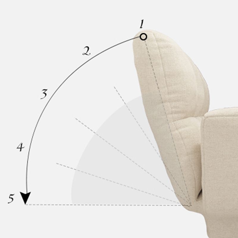 Modernistic Living Room Cotton Blend Sofa Biscuit Back Seating Clearhalo 'furn' 'furn_sofas' 'Furniture' 'Living Room Furniture' 'Sofa' 'sofas' 1200x1200_5e9ab4a4-d5fc-4ed5-a7ca-3652853536ca