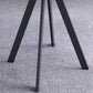 Round Sintered Stone Two-Color Dining Table Simplicity 4 Legs Table for Dining Room Clearhalo ' dining_table' 'Dining Tables & Seating' 'Dining Tables' 'furn' 'furn_dining_table' 'Furniture' 'furniture_dining_table' 'Kitchen & Dining Furniture' 'kitchen&dining_furn' 'kitchen' 'kitchen_dining_table' 1200x1200_5e9e6519-c341-4d9d-9a4a-d2343f856d26