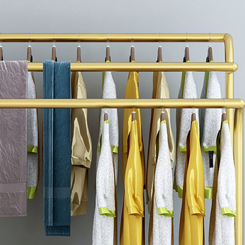 Modern Style Coat Rack Free Standing Solid Color Coat Hanger with Shelves Clearhalo 'Entry & Mudroom Furniture' 'furn' 'furn_hall_tree_coat_racks' 'Furniture' 'Hall Trees & Coat Racks' 'hall_tree_coat_racks' 1200x1200_5e9ecdbf-e5ca-4532-bf25-6af0bb92e453