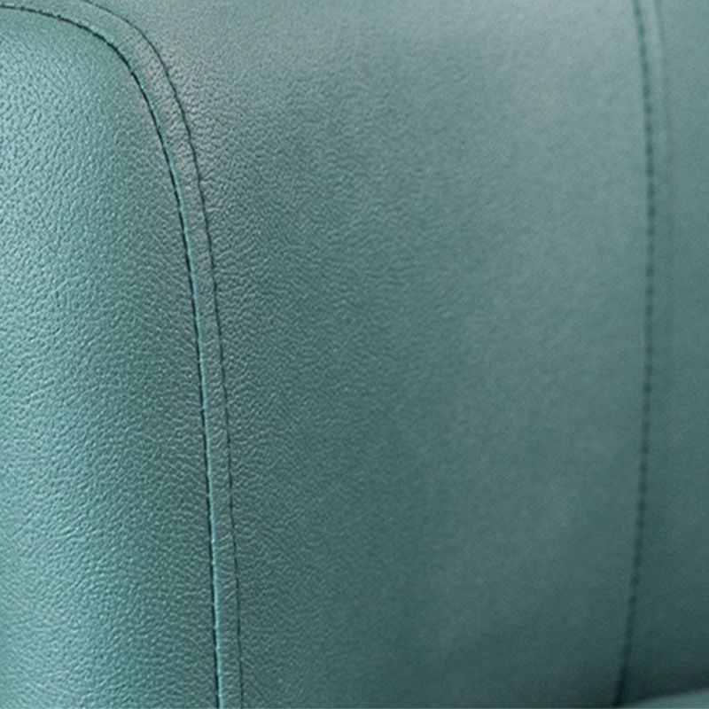 Faux Leather Chair 21.2" L x21.2" W x29.5" H Arms Included Chair Clearhalo 'Accent Chairs' 'accent_chairs' 'Chairs & Seating' 'furn' 'furn_accent_chairs' 'Furniture' 'furniture_accent_chairs' 'Living Room Furniture' 1200x1200_5e9ee1b6-2def-4825-af7e-38aae68089bb