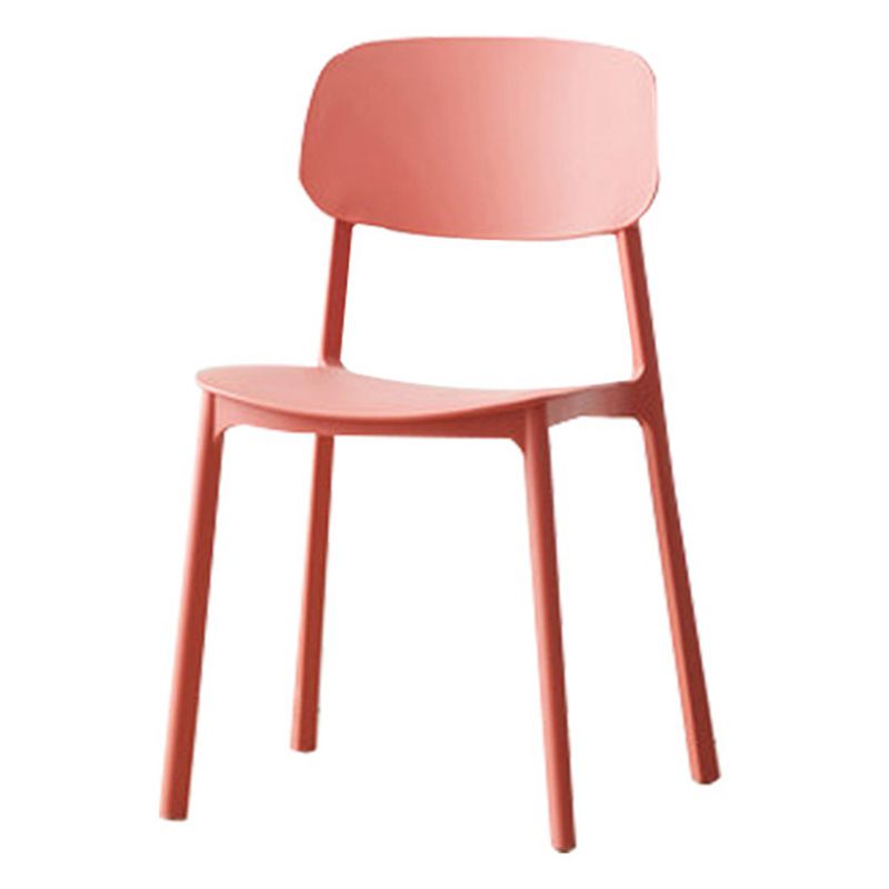Modern Plastic Open Back Side Chair 32"H Dining Armless Chair for Restaurant Clearhalo ' kitchen&dining_furn' 'Dining Chairs' 'Dining Tables & Seating' 'dining_chair' 'furn' 'furn_dining_chair' 'Furniture' 'furniture_dining_chair' 'Kitchen & Dining Furniture' 'kitchen' 1200x1200_5ea3ca5b-7da6-4614-9611-2bc4e7517601
