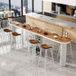 Metal Contemporary Freeform Dining Table Pine Wood Top Table Clearhalo 'Dining Tables & Seating' 'Dining Tables' 'dining_table' 'furn' 'furn_dining_table' 'Furniture' 'furniture_dining_table' 'Kitchen & Dining Furniture' 'kitchen' 'kitchen_dining_table' 1200x1200_5ea46aed-c319-4a3b-95ca-6f09f1bd637a
