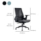 Modern Desk Chair Mesh Conference Chair in Black/Blue High-Back Chair with Wheels Clearhalo 'furn' 'furn_office_chair' 'Furniture' 'Office Chairs' 'Office Furniture' 'office_chair' 1200x1200_5ea51acd-8b63-407e-99b1-1ac636ddcfe6
