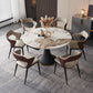Luxury Sintered Stone Dining Table Round Table with Black Metal Base Clearhalo ' dining_table' 'Dining Tables & Seating' 'Dining Tables' 'furn' 'furn_dining_table' 'Furniture' 'furniture_dining_table' 'Kitchen & Dining Furniture' 'kitchen&dining_furn' 'kitchen' 'kitchen_dining_table' 1200x1200_5ea81515-dd5f-496c-9038-97b7dfe7e17d