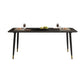 Modern 1/2/7 Pieces Dining Set Rectangle Stone Dining Table for Dining Room
