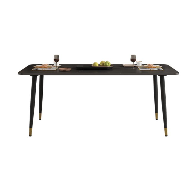 Modern 1/2/7 Pieces Dining Set Rectangle Stone Dining Table for Dining Room