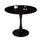 Round Table Dinette Table Contemporary Dinner Room Kitchen Table with Tulip Base Clearhalo ' dining_table' 'Dining Tables & Seating' 'Dining Tables' 'furn' 'furn_dining_table' 'Furniture' 'furniture_dining_table' 'Kitchen & Dining Furniture' 'kitchen&dining_furn' 'kitchen' 'kitchen_dining_table' 1200x1200_5eacb311-4f9b-4d54-b2fc-6ecc21f1e95e