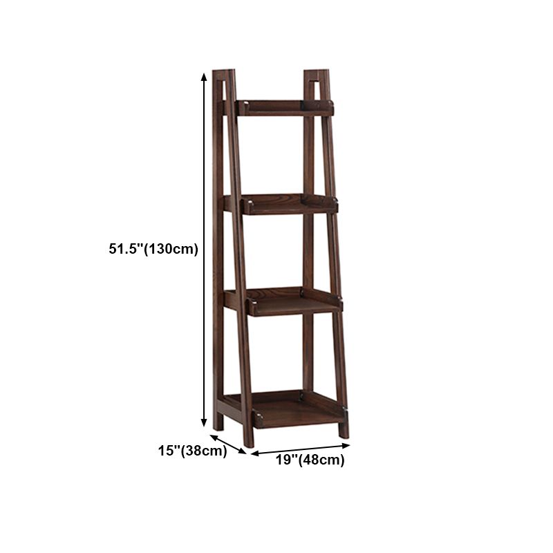Modern Style Ladder Bookshelf Solid Wood Shelf Bookcase for Study Room Clearhalo 'Bookcases' 'furn' 'furn_bookcases' 'Furniture' 'furniture_bookcases' 'kitchen' 'kitchen_bookcases' 'Living Room Furniture' 'Office Furniture' 1200x1200_5eae428a-332a-4124-80d7-a2eef9dac332