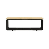 Frame in metallo 1 tavolino singolo tavolino rettangolare in legno nordico con conservazione