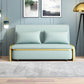 Green Contemporary Linen Armless Sofa Bed Standard Sofa for Living Room Clearhalo 'furn' 'furn_sofas' 'Furniture' 'furniture_sofas' 'Living Room Furniture' 'Sofa' 'sofas' 1200x1200_5eb0db53-7fd5-4868-b16b-4f1e275970fc