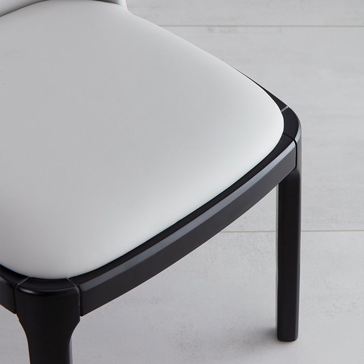 Glam Style Wooden Dining Chair Dining Armless Single Chair for Kitchen Clearhalo ' kitchen&dining_furn' 'Dining Chairs' 'Dining Tables & Seating' 'dining_chair' 'furn' 'furn_dining_chair' 'Furniture' 'furniture_dining_chair' 'Kitchen & Dining Furniture' 'kitchen' 1200x1200_5eb26105-78d9-4141-a362-d123980da5b4