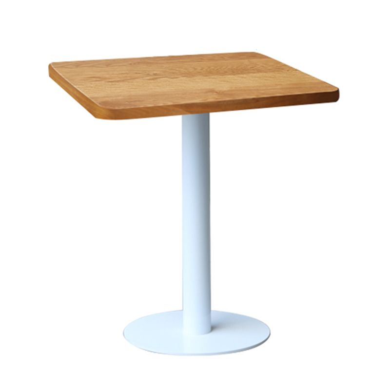 Round Casual Dining Table Wood Color Fixed Table of Pinewood Solid Wood Clearhalo ' dining_table' 'Dining Tables & Seating' 'Dining Tables' 'furn' 'furn_dining_table' 'Furniture' 'furniture_dining_table' 'Kitchen & Dining Furniture' 'kitchen&dining_furn' 'kitchen' 'kitchen_dining_table' 1200x1200_5eb9c0a1-6788-43d8-bcf6-71ea2e02cc87